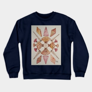 Seashell Mandala Crewneck Sweatshirt